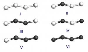 Species fractionation in atomic chains from mechanically stretched alloys