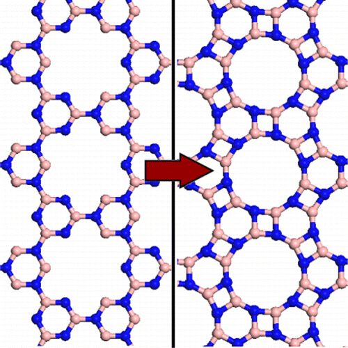 Inorganic Graphenylene: A Porous Two-Dimensional Material With Tunable Band Gap